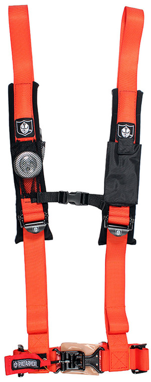 Pro Armor - 4pt Harness 2" Pads Orange - A114220OR Pro Armor - 4pt Harness 2" Pads Orange - A114220OR