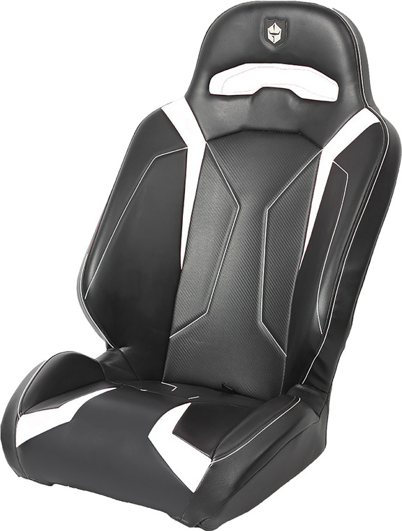 Pro Armor - Le Suspension Seat Black/white - P141S188WH Pro Armor - Le Suspension Seat Black/white - P141S188WH