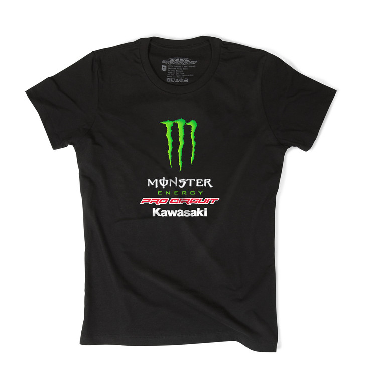 Pro Circuit - Monster Team Ladies Tee Black M - PC0127-0220
