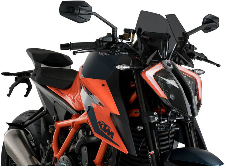 Puig - Windscreen Naked New Gen Sport Dark Smoke Ktm - 20425F