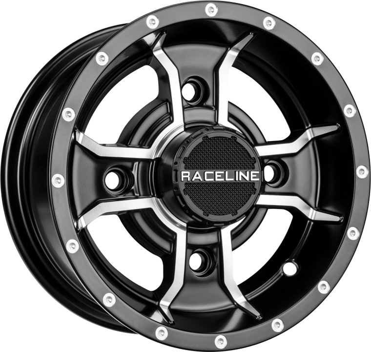 Raceline - Mamba Sport Wheel 10x5 4/156 3+2 Blk/machined - A7710556-32