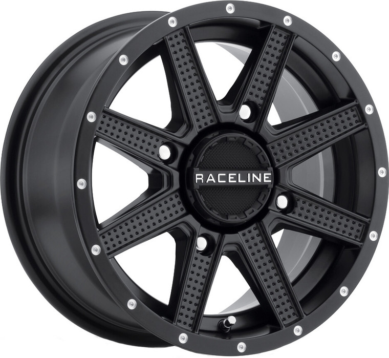 Raceline - Hostage Wheel 14x7 4/110 2+5 (-47mm) Black - A92B-47011-47