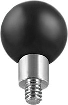 Ram - 1" Ball W/ 1/4"-20 Alum St Ud - RAM-B-237U