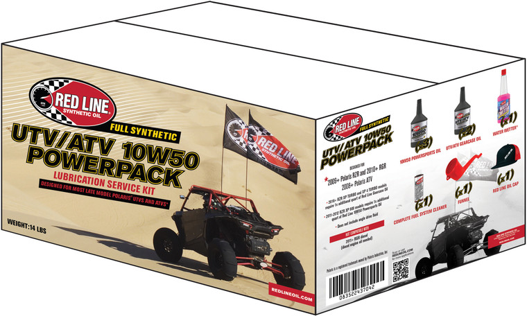 Red Line - Utv/atv 10w50 Power Pack - 90220