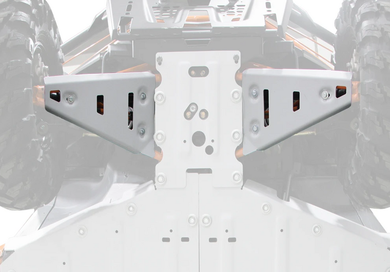 Rival Powersports Usa - Front A-arm Guards Alloy Pol - 24.7448.2-8