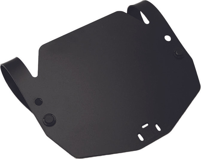 Rox - Rox S/m Front Number Plate Blk - 1FNP-N/B