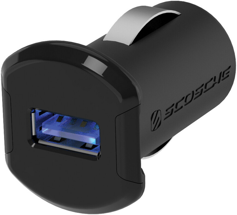 Scosche - Illuminated Usb Power Port 12 Watts/2.4 Amps Total Output - USBC121M