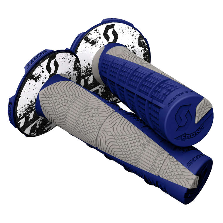 Scott - Deuce Mx Grips (grey/blue) - 219627-1100