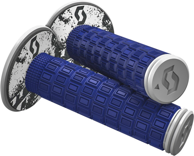 Scott - Mellow Grip Blue/white - 269305-1006 Scott - Mellow Grip Blue/white - 269305-1006