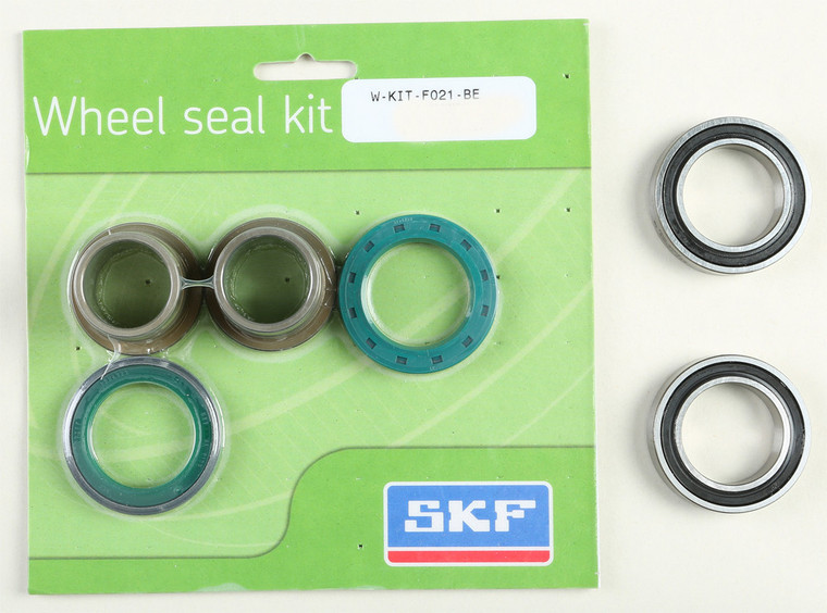 Skf - Wheel Seal Kit W/bearings Front - WSB-KIT-F021-BE