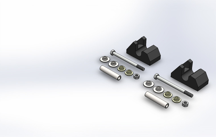 Slydog - Pr /sly Dog Mount Kit Yam Apex 10mm - MKTYAM004