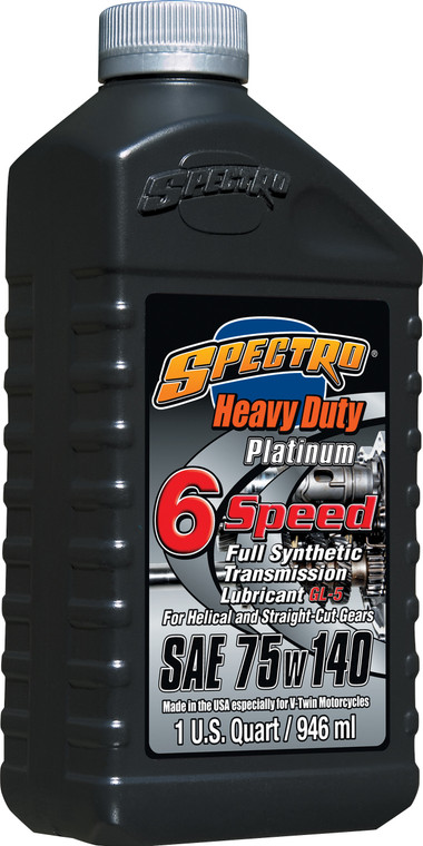 Spectro - Platinum Full Syn Hd 6 Speed 75w140 1 Qt - R.HDPG6