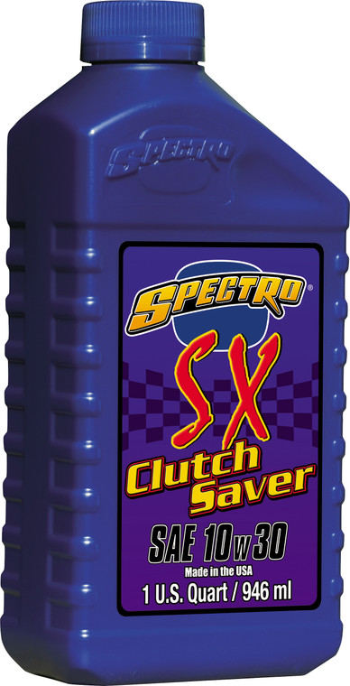 Spectro - Premium Sx Clutch Saver 10w30 1 Qt - R.SXCLUTCH