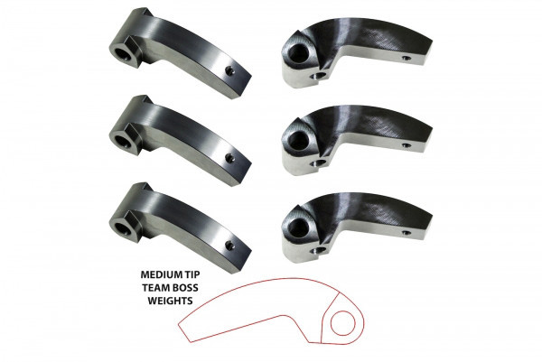 Speedwerx - Hypershift Team Med Tip Machined Weights 3/pk 58.7g - K-1T