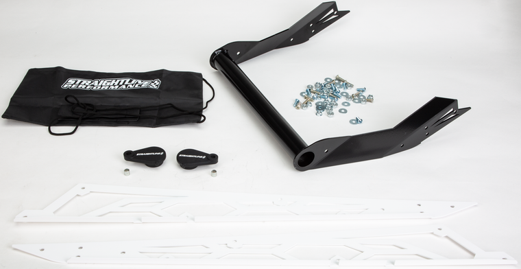 Straightline - Hide 'n' Go Rear Bumper Pol 155" White - 182-114-WHITE