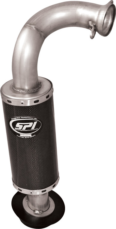 Straightline - Lightweight Silencer Carbon Fiber - 132-127