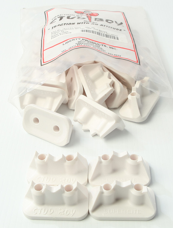 Stud Boy - Super-lite Pro Series Double Backers .75" 24/pk White - 2512-P1-WHT