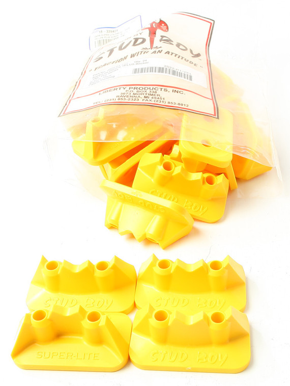 Stud Boy - Super-lite Pro Series Double Backers .75" 24/pk Yellow - 2522-P1-YEL