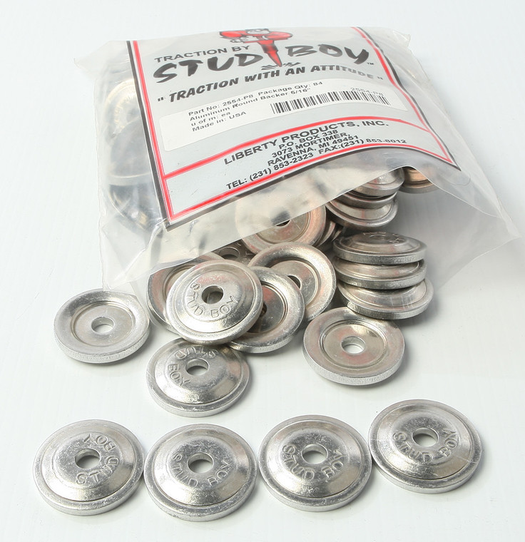 Stud Boy - Power Plate Round Backers 84/pk - 2554-P8