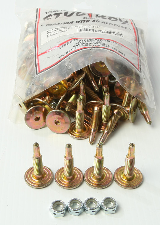 Stud Boy - Power Point Push-thru Carbide Studs 1.187" 96/pk - 2067-P3