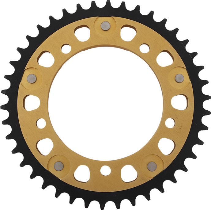 Supersprox - Rear Stealth Sprocket Alu/stl 42t-530 Gld Suz - RST-1800-42-GLD