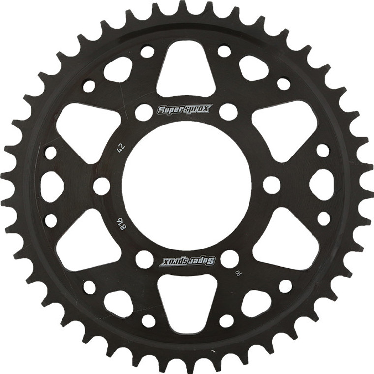 Supersprox - Rear Sprocket Steel 42t-530 Blk Suz - RFE-816-42-BLK Supersprox - Rear Sprocket Steel 42t-530 Blk Suz - RFE-816-42-BLK