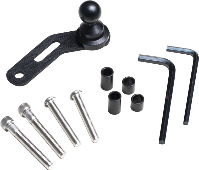 Techmount - 5g Control Mount Metric/v-twin Black - 5-31001