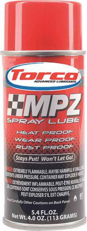 Torco - Mpz Spray Lube 5.4oz - A560000ME
