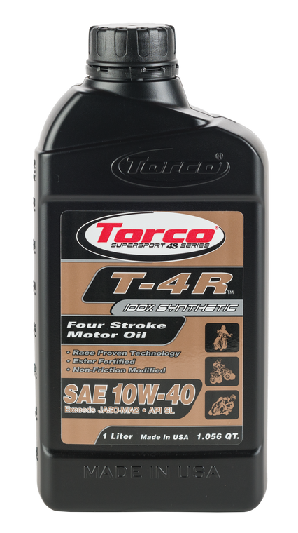Torco - T-4r 4-stroke Motor Oil 10w-40 1l - T671044CE Torco - T-4r 4-stroke Motor Oil 10w-40 1l - T671044CE