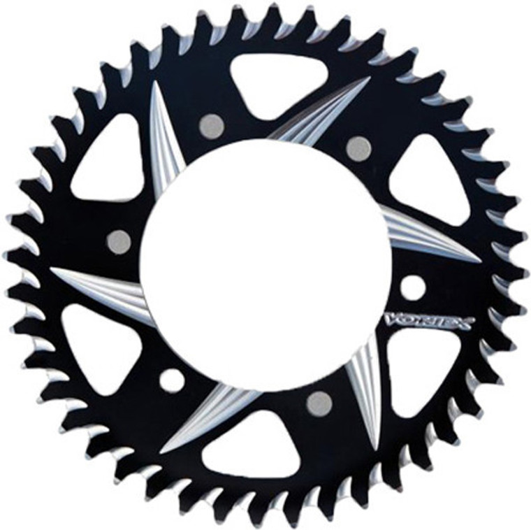 Vortex - Rear Cat5 Sprocket Aluminum 41t-520 Blk Kaw/suz/yam - 435ZK-41 Vortex - Rear Cat5 Sprocket Aluminum 41t-520 Blk Kaw/suz/yam - 435ZK-41