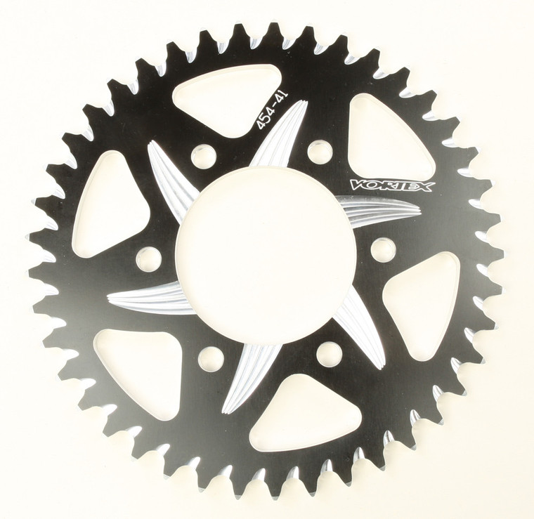 Vortex - Rear Cat5 Sprocket Aluminum 41t-525 Blk Kaw - 454ZK-41