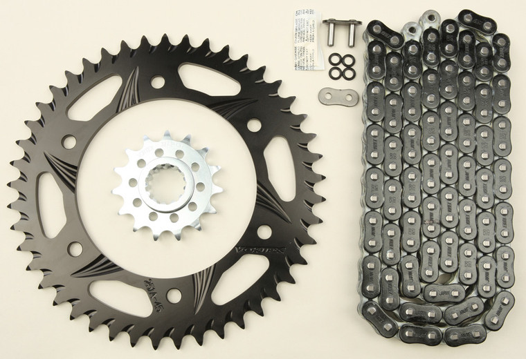 Vortex - Sprocket/chain Kit Stl/alu 15/45t Blk Rx3 520-108l Blk - CK6335