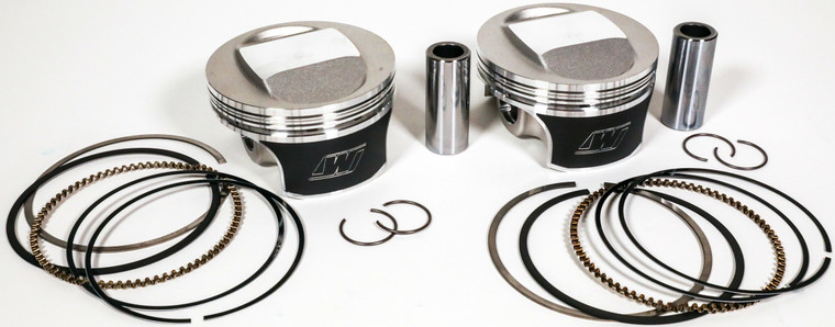 Wiseco - Tracker Piston Kit 883 To 1200 Evo Sportster 10.5:1 +.030 - K0213P3