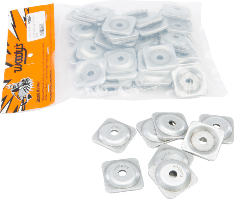 Woodys - Grand Digger Support Plates Square 5/16" 48/pk - ASG-3775-48