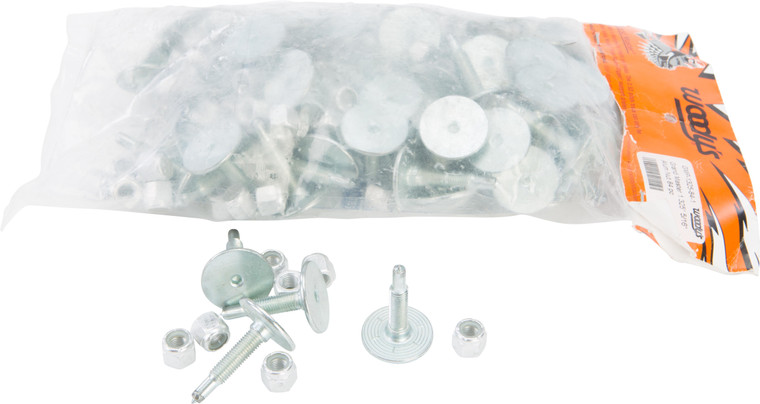 Woodys - Grand Master Silver Studs 1.325" 84/pk - GMP-1325-84