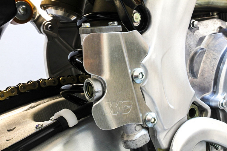 Works - Rear Master Cylinder Guard - 15-268 Works - Rear Master Cylinder Guard - 15-268