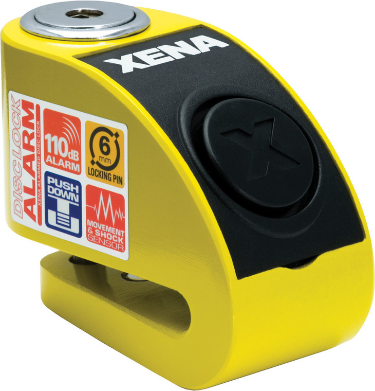 Xena - Xzz6l-y Alarm Disc Lock Yellow - XZZ6L-Y Xena - Xzz6l-y Alarm Disc Lock Yellow - XZZ6L-Y