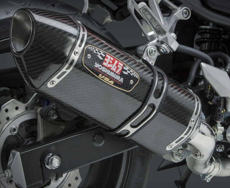 Yoshimura - Exhaust Signature R-77 Slip-on Ss-cf-cf - 1.2551E+224