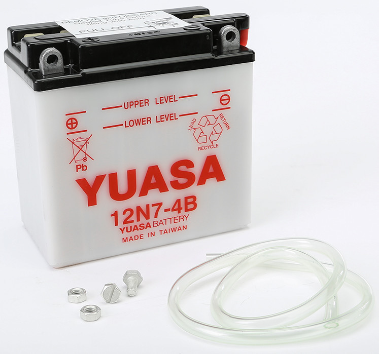 Yuasa - Battery 12n7-4b Conventional - YUAM2270B