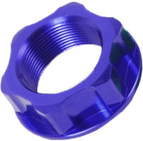 Zeta - Steering Stem Nut & Bolt Blue M24x32-p1.0 H12 - ZE58-2222