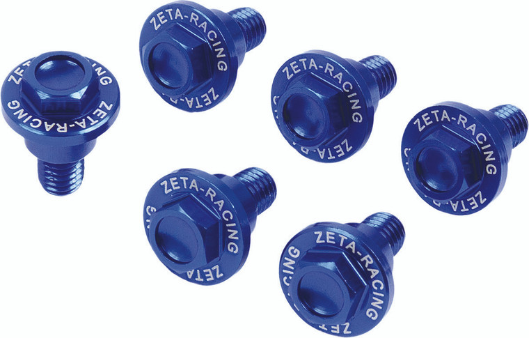 Zeta - Fork Guard Bolt Yam Blue - ZE88-9406