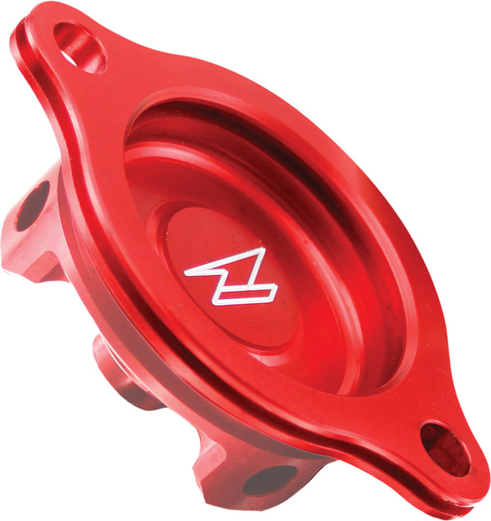 Zeta - Oil Filter Cover Red - ZE90-1023 Zeta - Oil Filter Cover Red - ZE90-1023