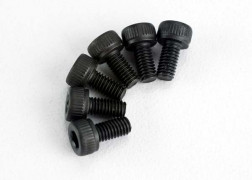 Traxxas R-C - Screws, 3x6mm cap-head mach(6) - 2554