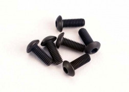 Traxxas R-C - Screws, 3x8mm (6) - 2576