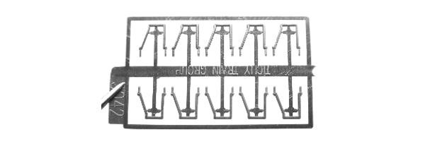Tichy Train Group - Ho Stirrup Angled Os Btm Mt 10 - 3042