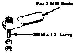 Dubro Products - 2Mm Swivel Ball Link/Hdw - 368