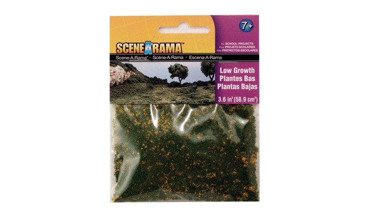 Woodland Scenics - Low Growth 2oz Bag - 4183