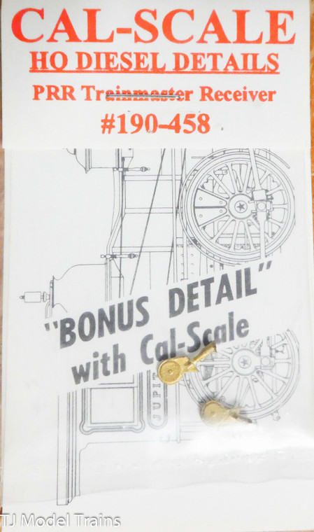 Cal-Scale Train Parts - Ho Trainmaster Prr Receiver - 458