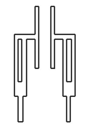 Cal-Scale Train Parts - Ho Dbl Arm Windshield Wiper 2p - 518