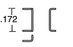 Cal-Scale Train Parts - Ho Trainman Gp Drop Grabs 12pk - 534